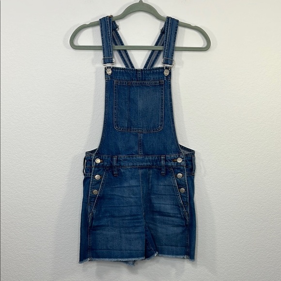 Madewell Adirondack Short‎ Overalls in Denville Wash size XS - Picture 2 of 11